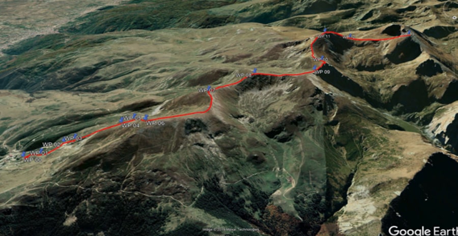 tours/map to Titov Vrv (extreme trail)